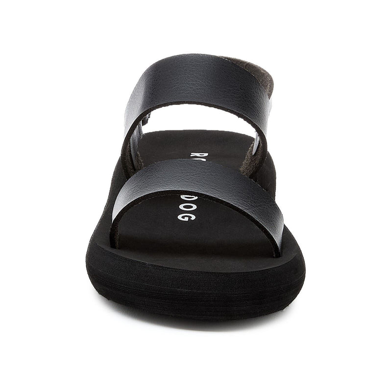 Rocket Dog Sunshine Textile Women's Black Sandals