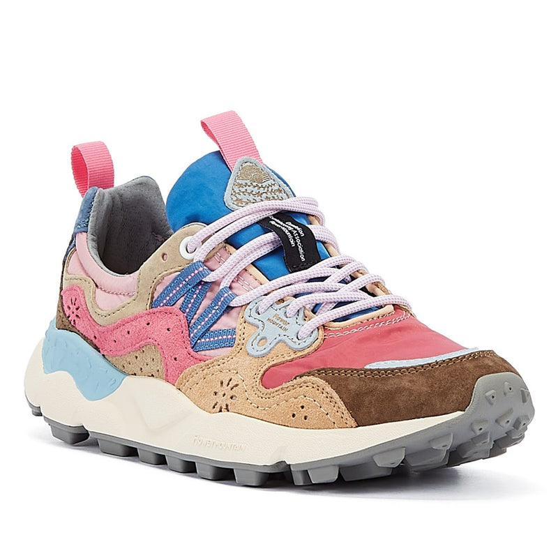 Flower Mountain Yamano 3 Women's Pink/Beige Sneakers