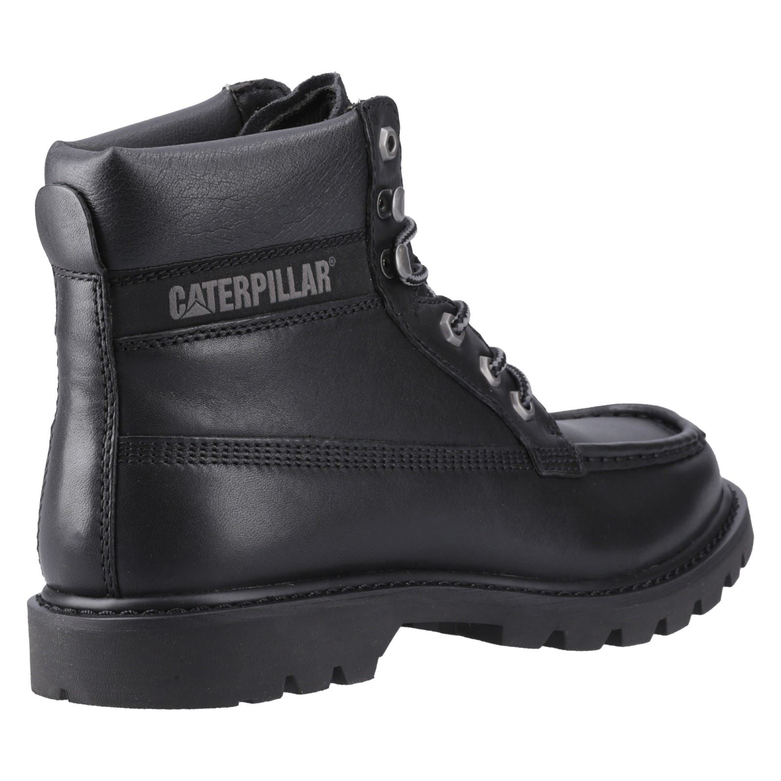 Caterpillar Colorado Moc Toe Leather Men's Black Ankle Boots