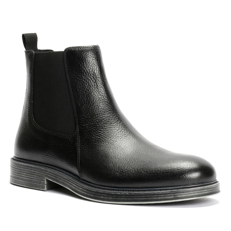 Geox Spherica EC1 Leather Men's Black Boots