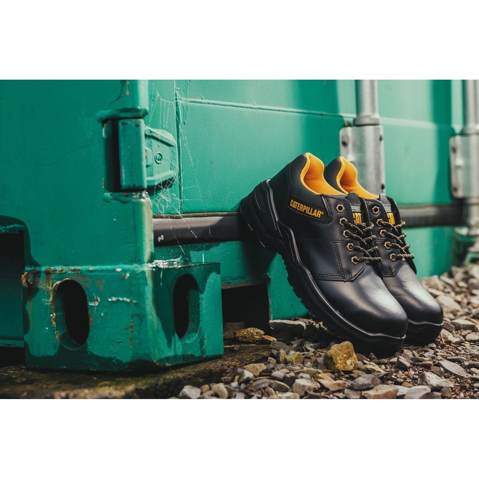 Caterpillar Striver Low S3 Leather Black Safety Shoes