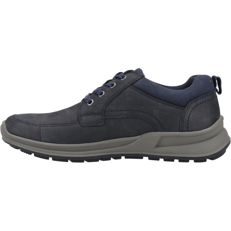 Hush Puppies Adam Nubuck Men's Navy Lace-Up Shoes