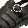 Timberland Clairemont Way Fisherman Leather Women's Black Sandals
