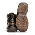 Buffalo 1339-14 Leather Women's Brown Sneakers