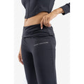 Juicy Couture Roll Down Flare Nylon Women's Black Track Pants