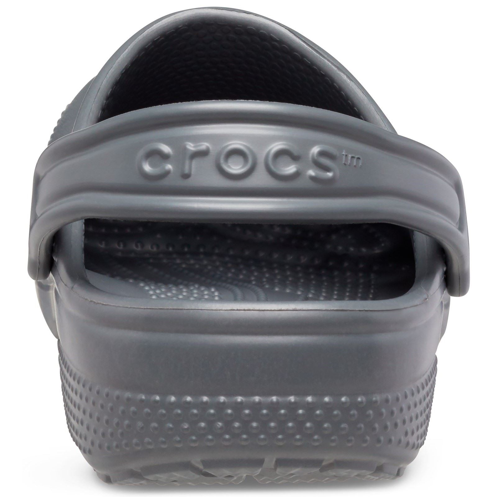 Crocs Kids' Classic Synthetic Slate Grey Loafers