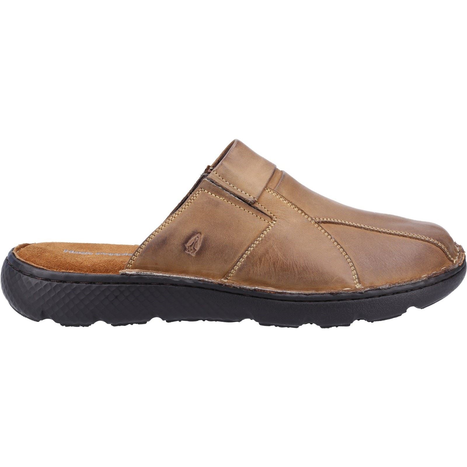 Hush Puppies Carson Leather Men's Olive Mules