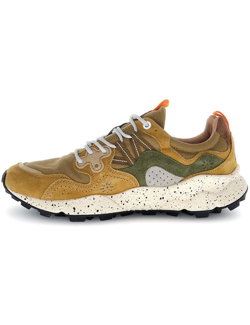 Flower Mountain Yamano 3 Men's Khaki/Green Sneakers