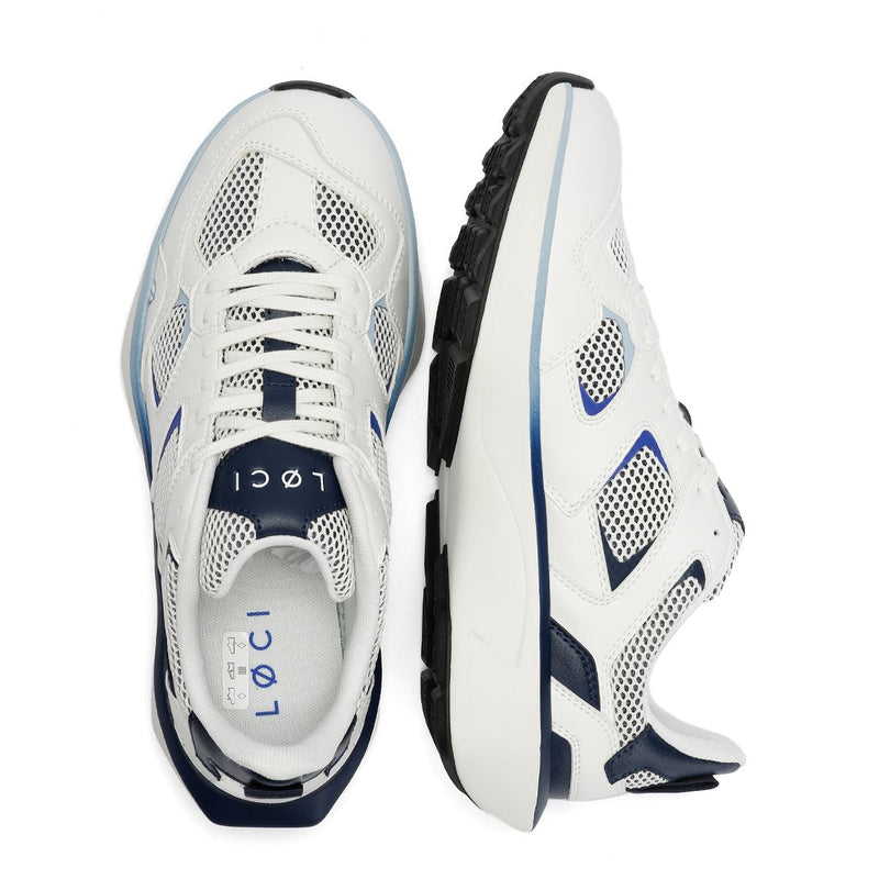 LØCI VØLT White/Navy/Blue Sneakers