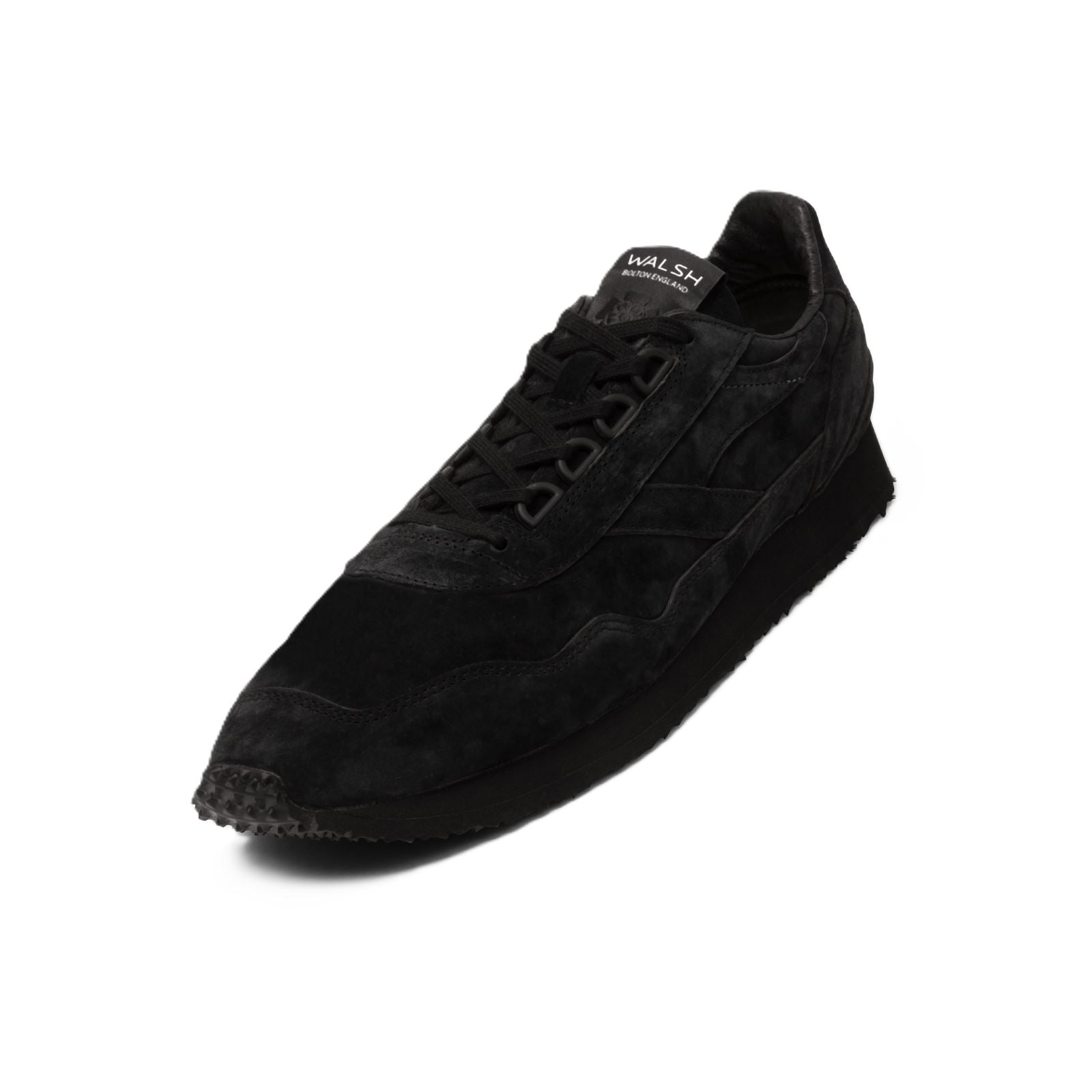 Walsh Ensign Leather Men's Black Sneakers