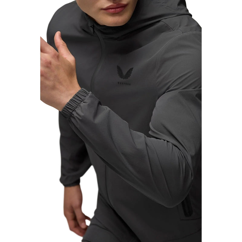 Castore Lightweight Flex Jacket Men's Grey Track Jackets