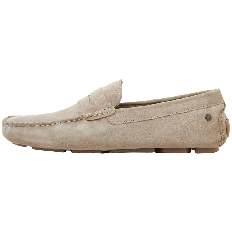 Jack & Jones Jensen Suede Men's Moonbeam Loafers