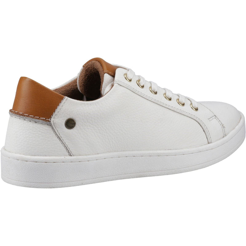 Cotswold Radcot Leather Women's White Sneakers