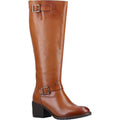 Hush Puppies Heidi Leather Women's Tan Leather Boots