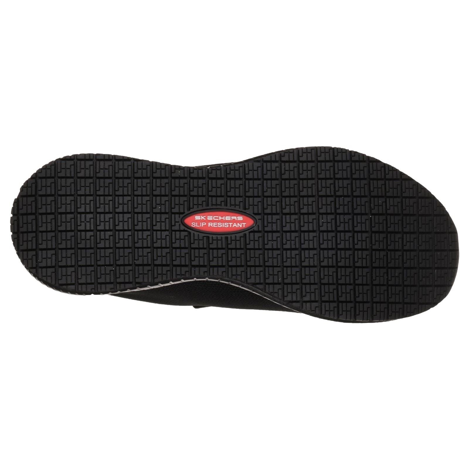 Skechers Workwear Squad SR Textile Women's Black Safety Sneakers
