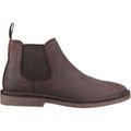 Hush Puppies Shaun Leather Men's Waxy Brown Boots