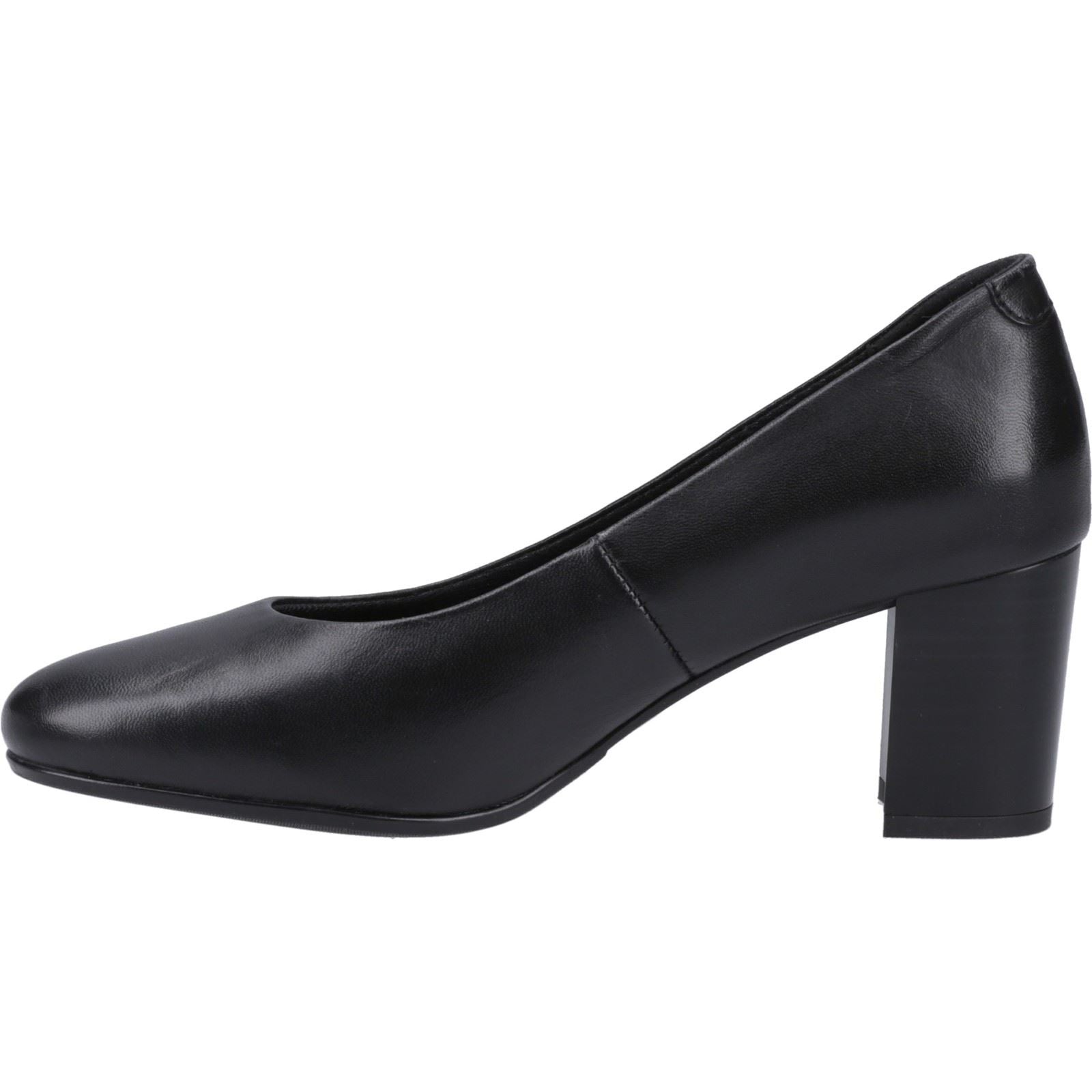 Hush Puppies Ivana Leather Women's Black Heels