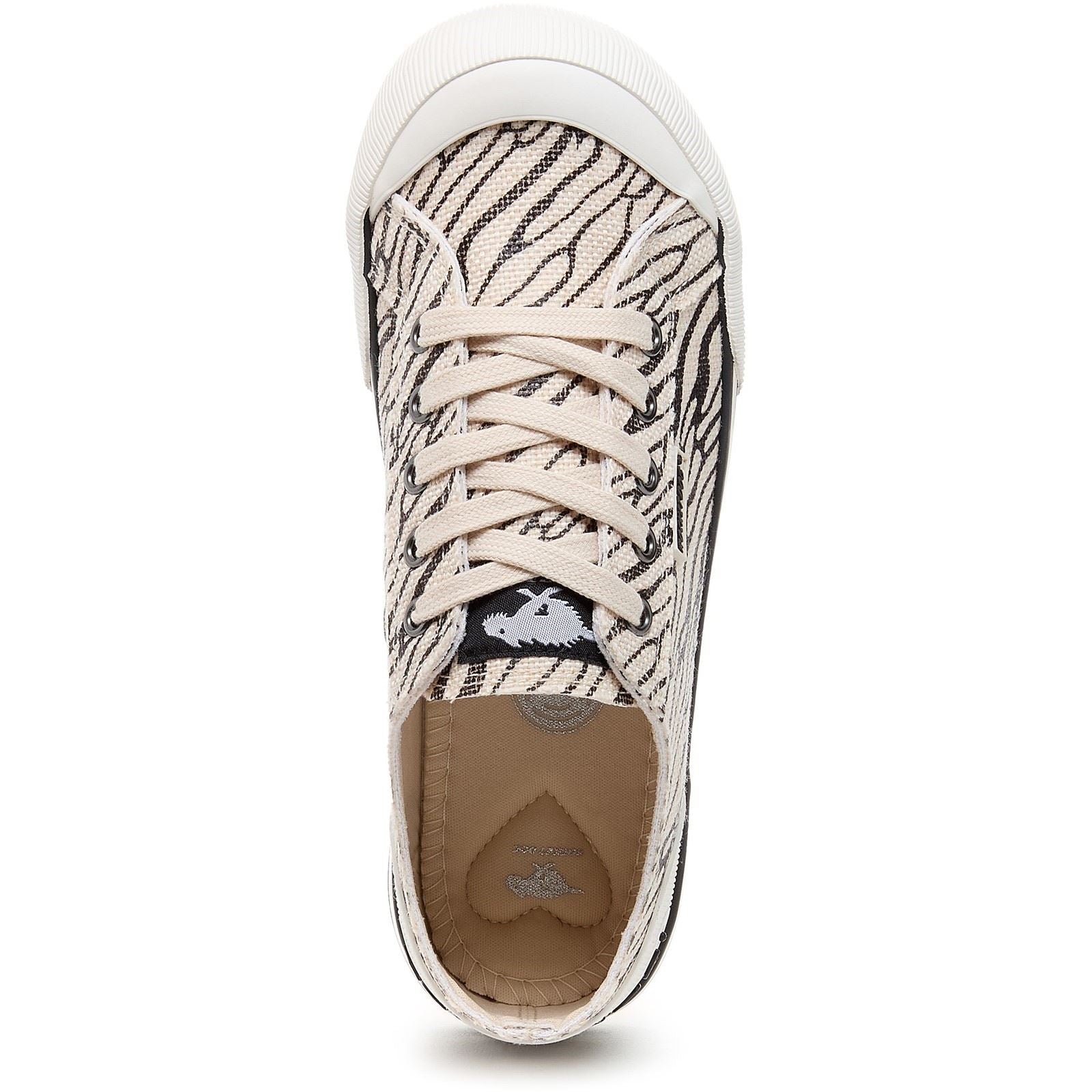 Rocket Dog Jazzin Wales Cotton Women's Black Sneakers