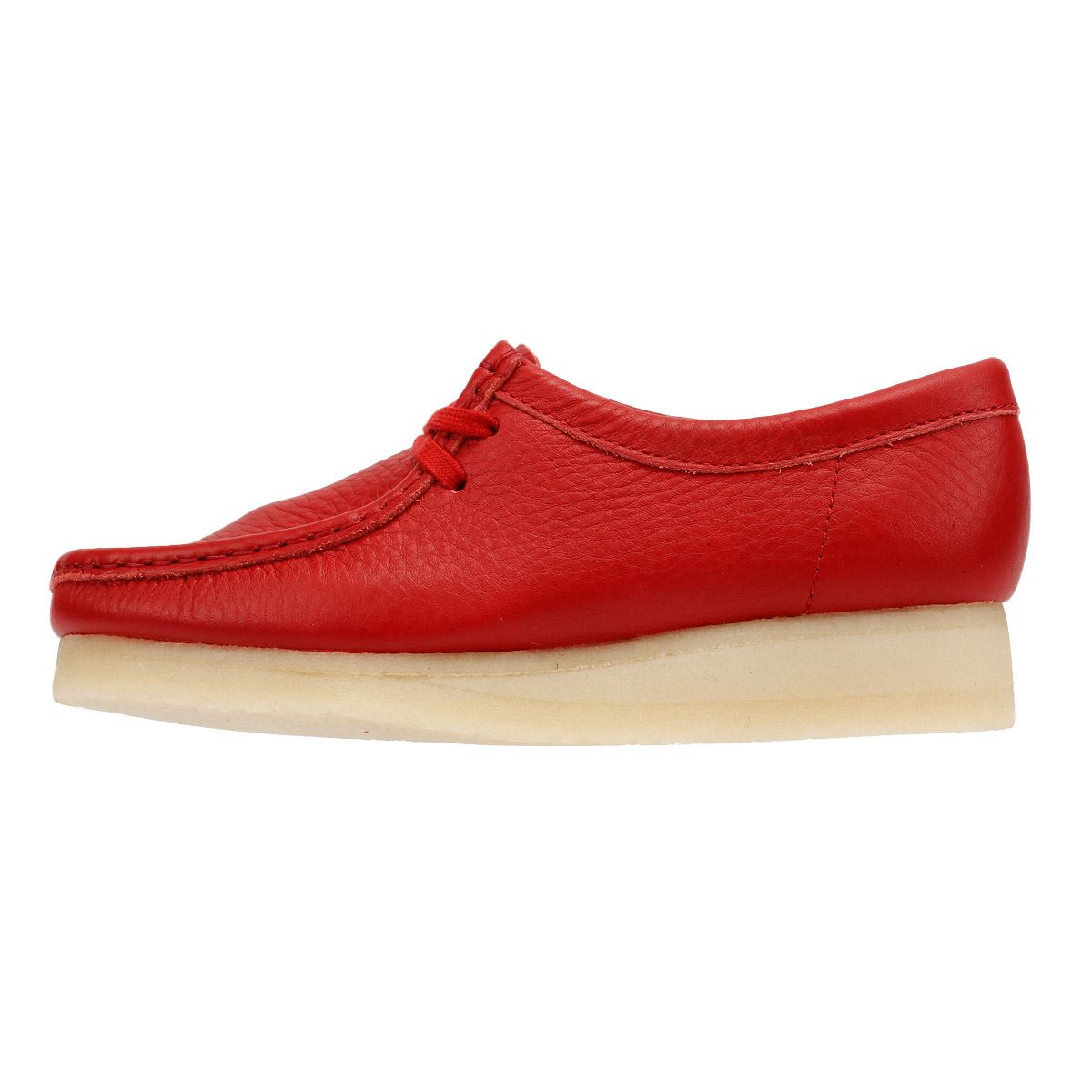 Clarks Originals Wallabee Leather Women's Red Shoes