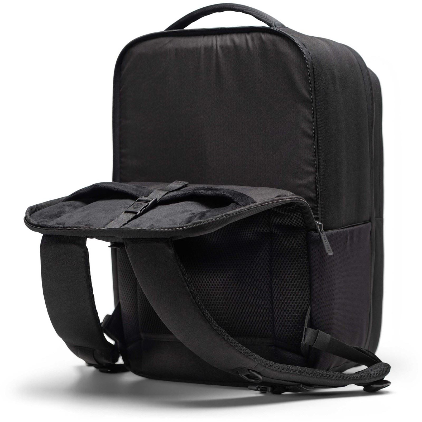Herschel Bags Kaslo Travel Backpack Tech Polyester Unisex Adults Black Backpack - One Size