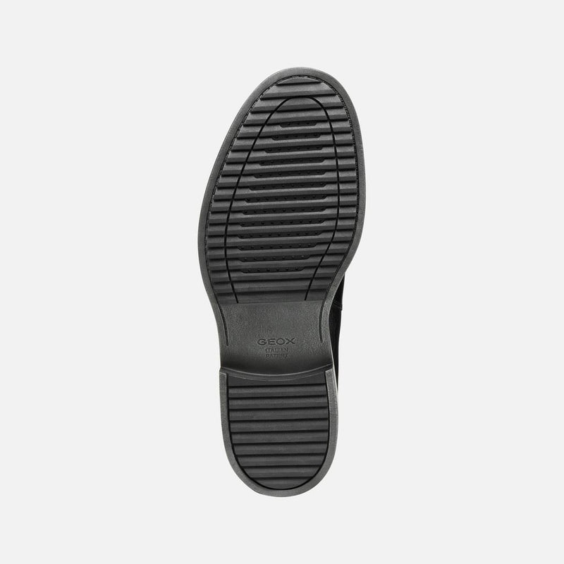 Geox Spherica EC1 Leather Men's Black Boots