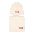 Hunter Jura Beanie Hat/Scarf Boxset Acrylic White