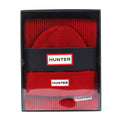 Hunter Jura Beanie Hat/Scarf Boxset Acrylic Red