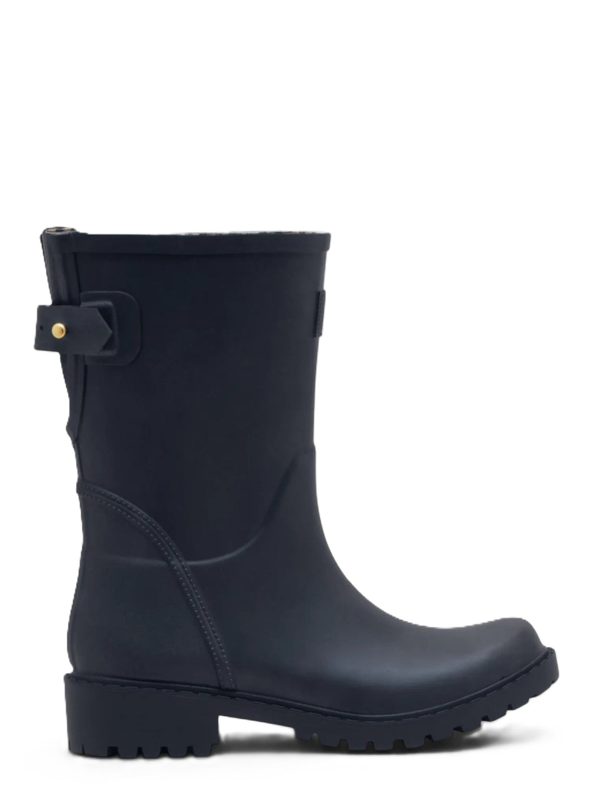 Joules Wistow Rubber Women's Navy Blue Mid Wellington Boots