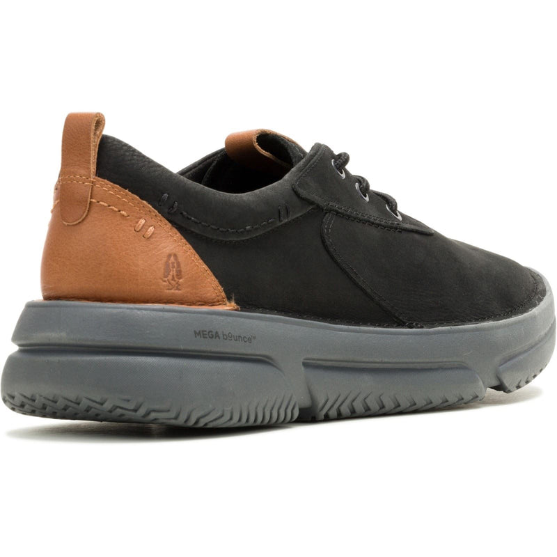 Hush Puppies Baylor Leather Men's Black/Black Lace-Up Shoes