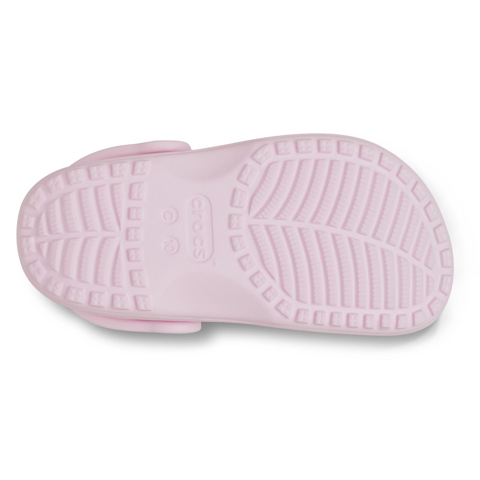 Crocs Classic Floral Cut Out EVA Kid's Pink Milk Clogs