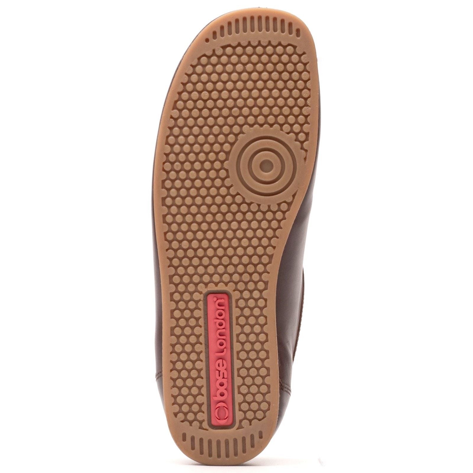 Base London Koko Leather Men's Chestnut Moccasins Shoes