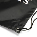 Kickers School PE Polyester Black Drawstring Bag