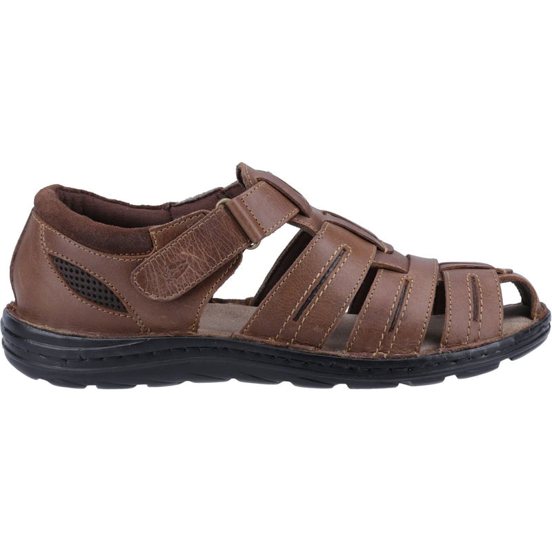 Hush Puppies Albert Leather Men's Tan Sandals