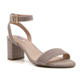 Dune Meye Synthetic Women's Rose Gold Heels