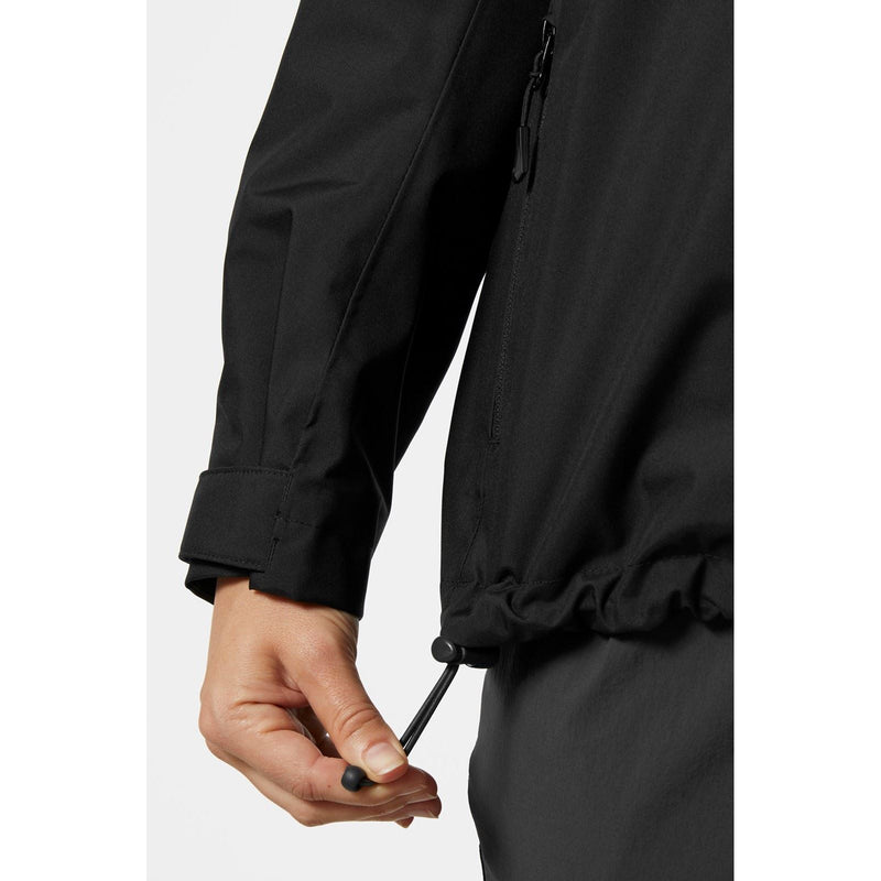 Helly Hansen Sport Crew Hooded Midlayer Sailing Jacket 2.0 Women's Black Sailing Jacket