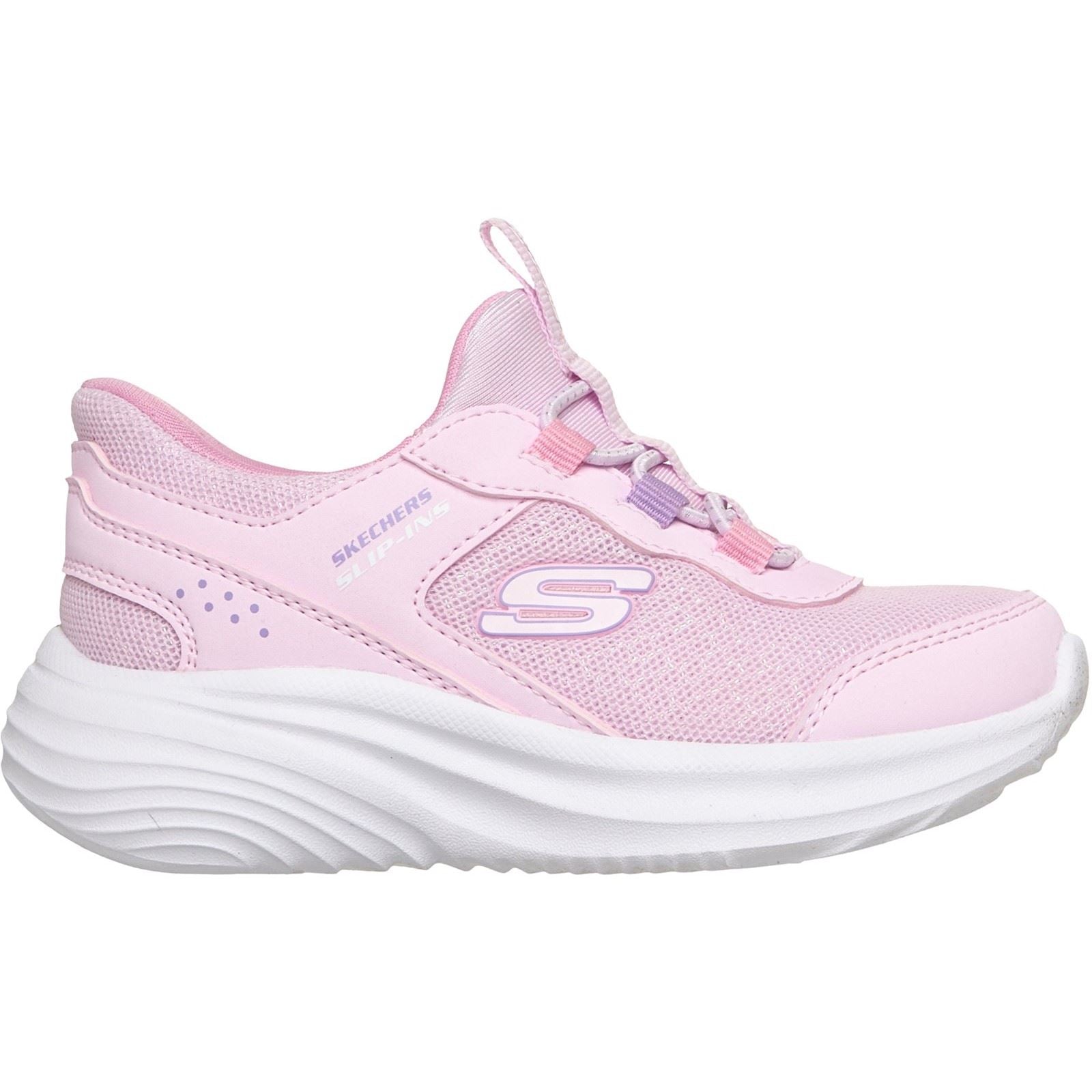 Skechers Bounder Pro Step One Girl's Light Pink Trainers