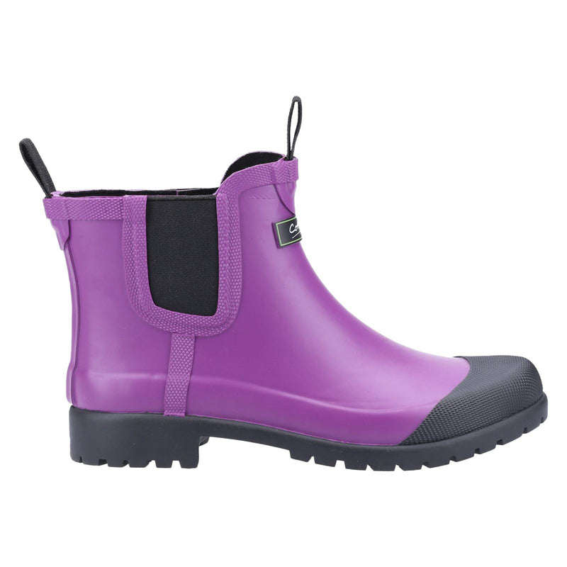 Cotswold Blenheim Rubber Purple Wellington Boots