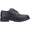 Hush Puppies Pearce Leather Men's Black Lace-Up Shoes