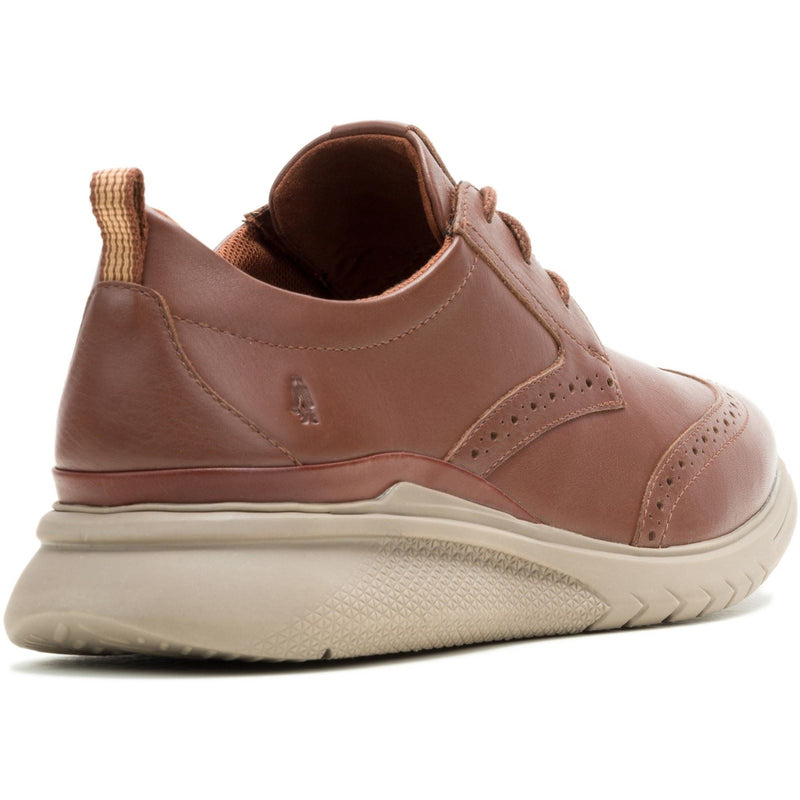 Hush Puppies Advance Leather Men's Cappucino Lace-Up Shoes