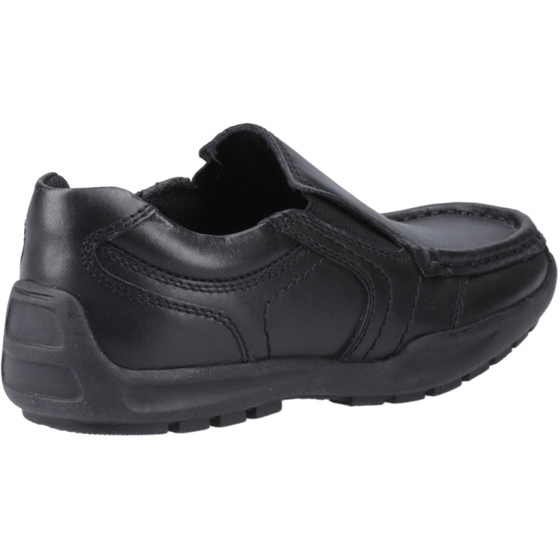 Hush Puppies Morgan Leather Boys's Black Loafers