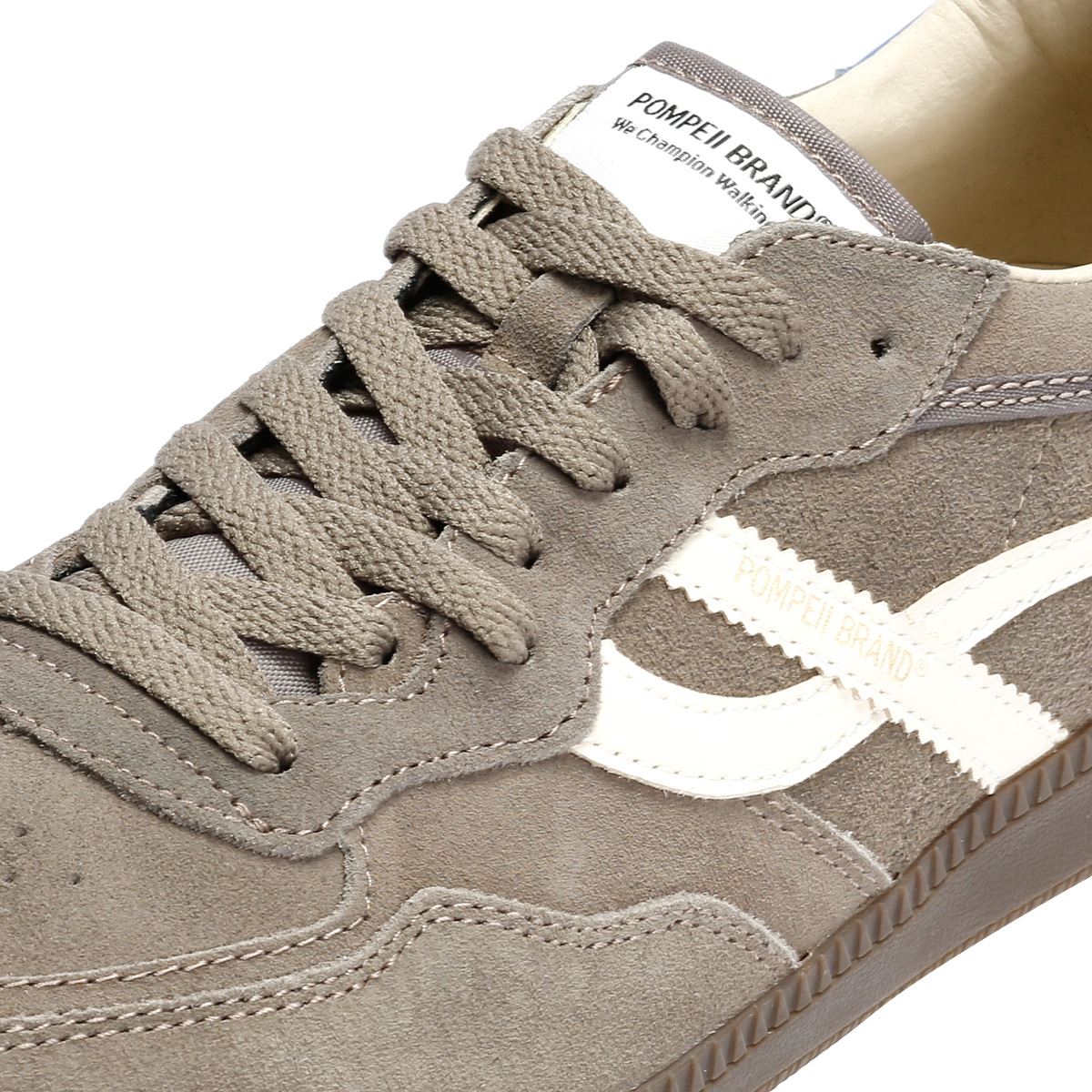 Pompeii Elan Sala Suede Men's Gray Sky Sneakers