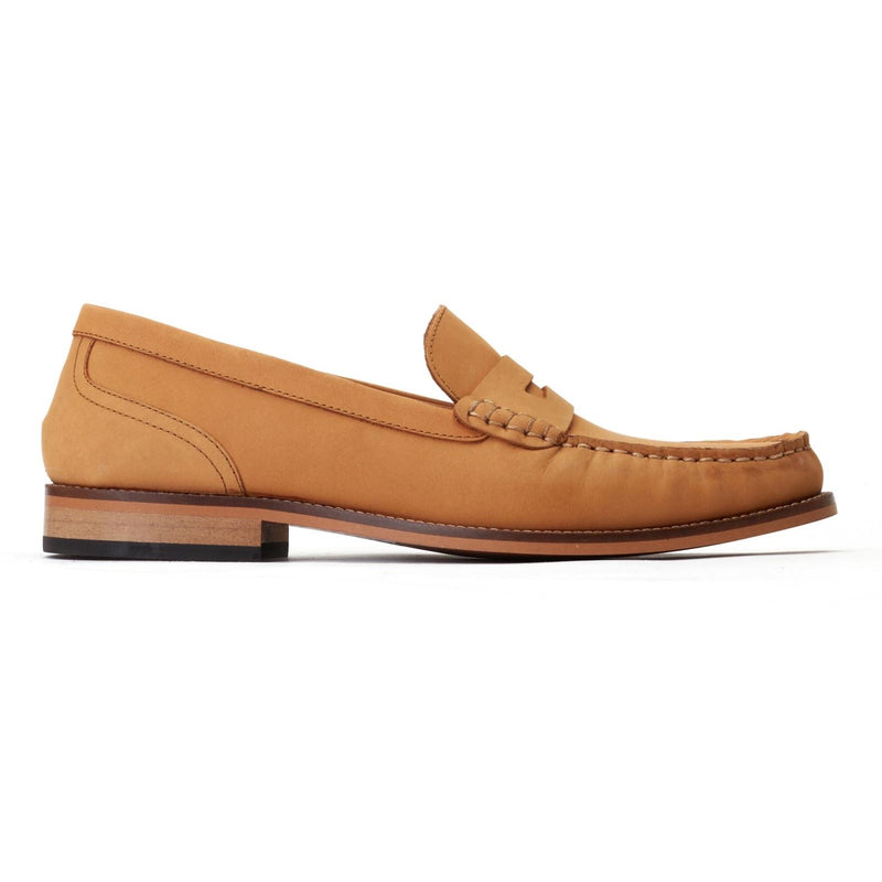 Base London Garfield Leather Men's Burnt Tan Loafers