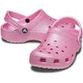Crocs Classic Glitter Synthetic Pink Tweed Glitter Loafers