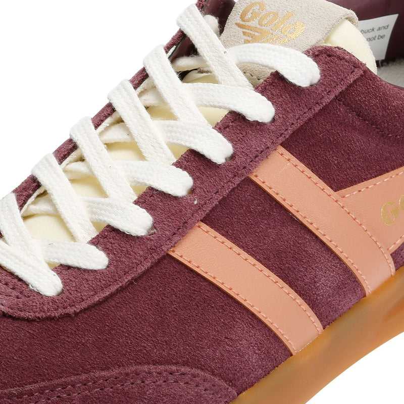 Gola Cyclone Suede Women's Windsor Wine/Terracotta/Candy Sneakers