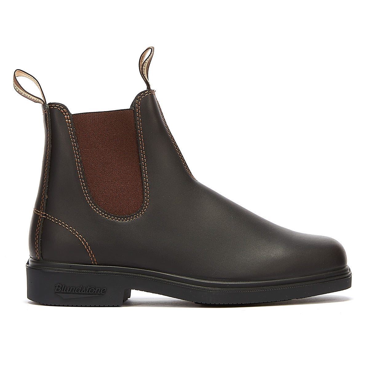Blundstone Chelsea Dress Stout Brown Boots