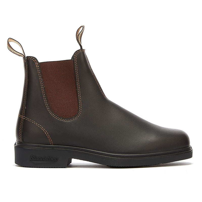 Blundstone Chelsea Dress Stout Brown Boots – Tower-London.US