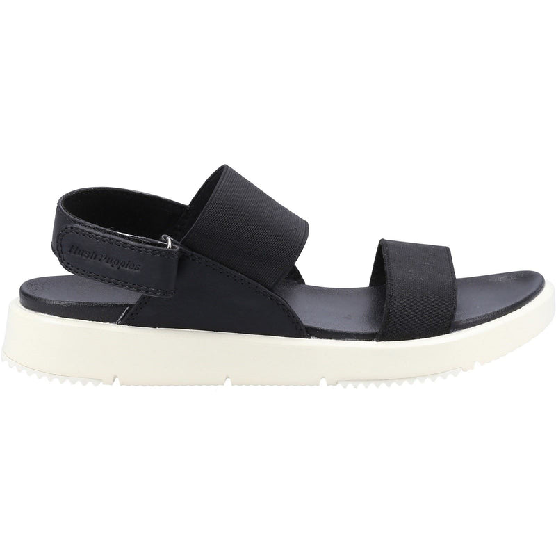 Hush Puppies Selina Synthetic Women's Black Sandals