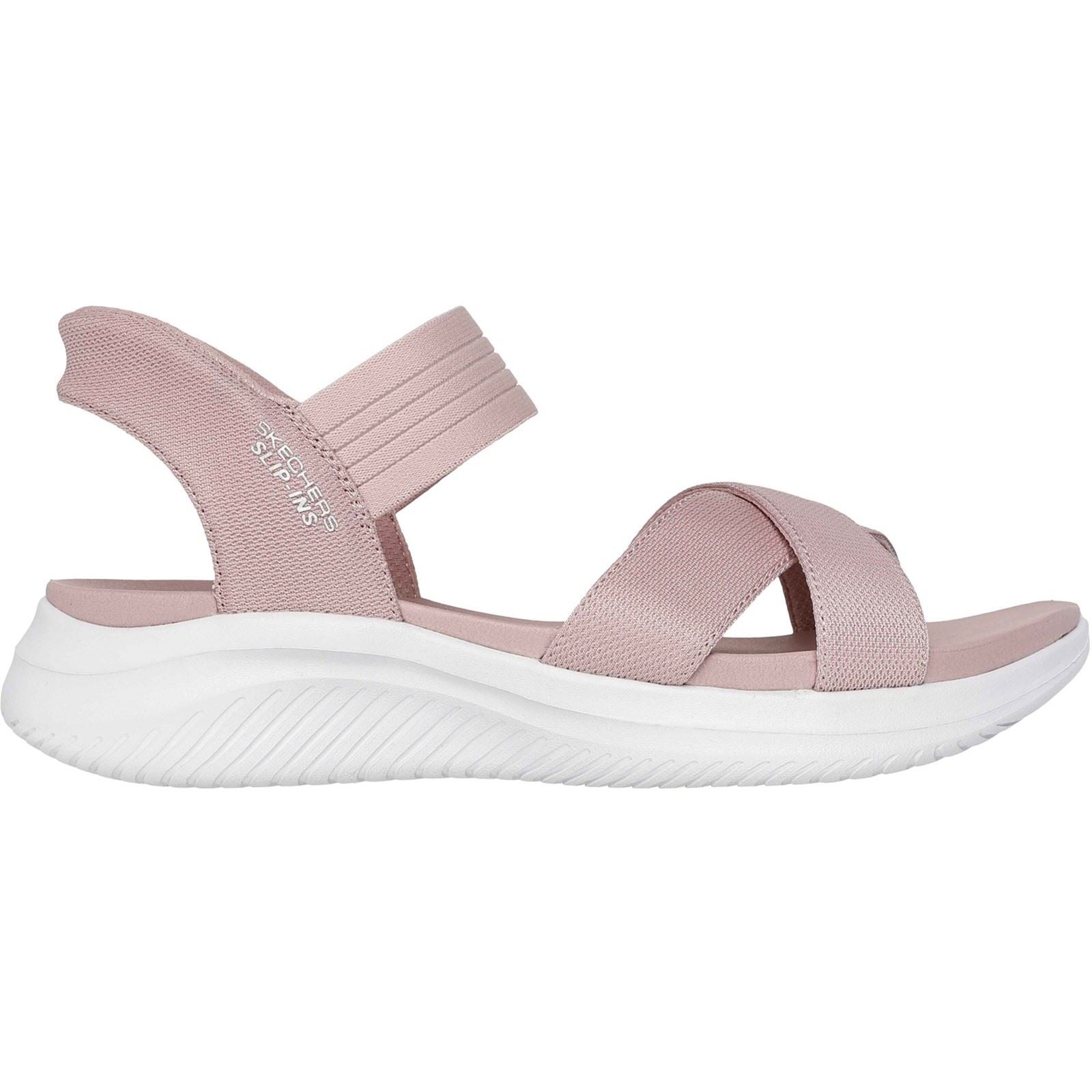 Skechers Ultra Flex 3.0 - Never Better Textile Women's Blush Standard Sandals