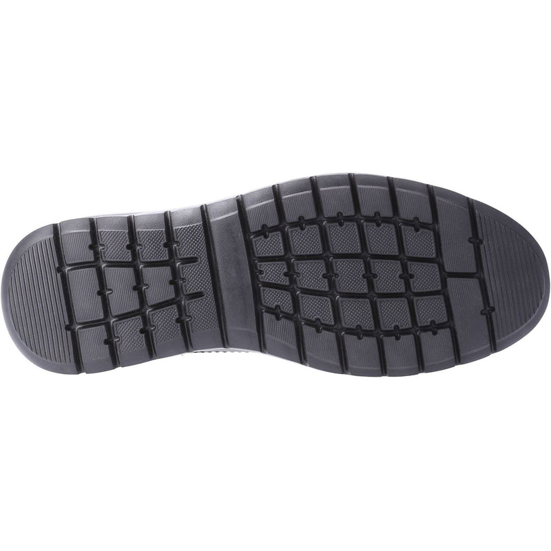 Hush Puppies Triton Leather Men's Black Lace-Up Shoes