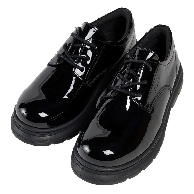 Pod Irene Faux Leather Girls's Black Patent Loafers